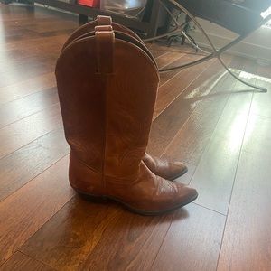 Code West Leather Cowboy Boots